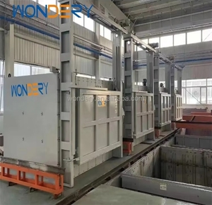 MARAVILHAS Exato Temperatura Controle Elétrico Industrial Bogie Hearth Forno para Têmpera Endurecimento Aço Carbono