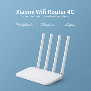 WiFi tekrarlayıcı orijinal Mi sürüm Wifi 4C yönlendirici 2.4GHz 300Mbps 64MB ağ genişletici - Product Image 4