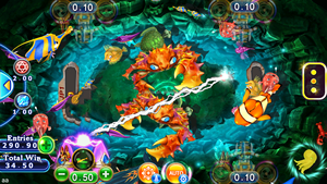 ราชาแห่งเพลงป๊อปเสือกระโดดแอปมังกรฟิวชั่นปลาหลากหลายห้องเกม Orion Power Stars เกมโต๊ะปลาออนไลน์ผู้จัดจำหน่ายชั้นสูง - Product Image 2