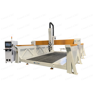 Cabezal oscilante hundido Cambiador automático de herramientas de 4 ejes Enrutador CNC para modelo de escultura - Product Image 4