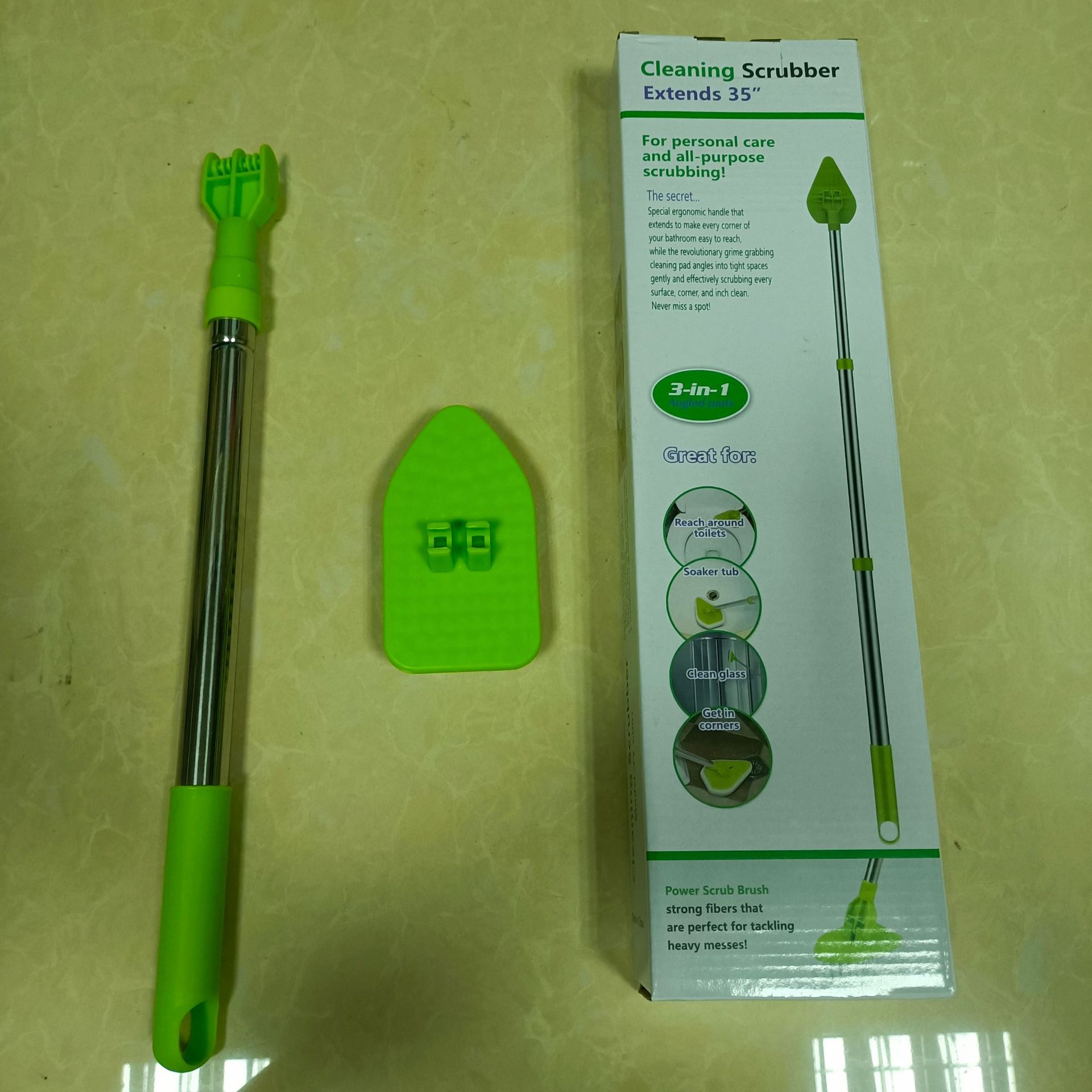 1 tige 1 brosse à sol