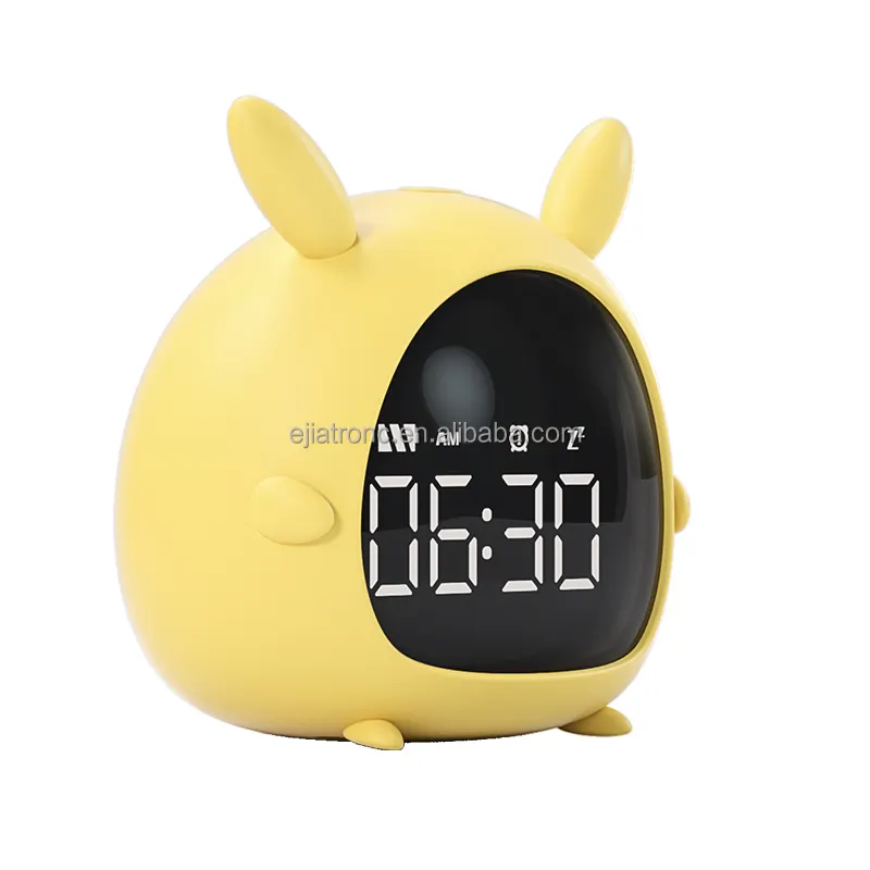 Touch Control Snoozing Children's Sleep Trainer Kids Alarm Clock with Night Light for Boys Girls Bedroom