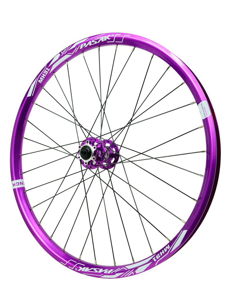 Roue avant - Violet