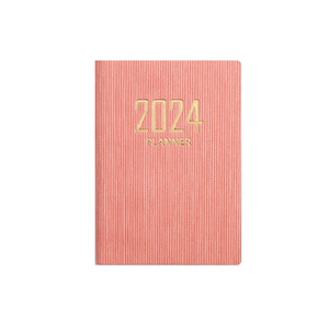 2024 A7 Mini Agenda portátil libro diario planificador semanal Cuadernos para hacer lista Bloc de notas en inglés con calendario - Product Image 6