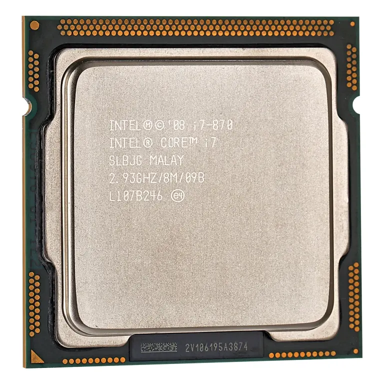 इंटेल कोर i7 के लिए 870 2.9 GHz i7 860 ट्रैक्टर-कोर सीपीयू प्रोसेसर एलजीए 1156