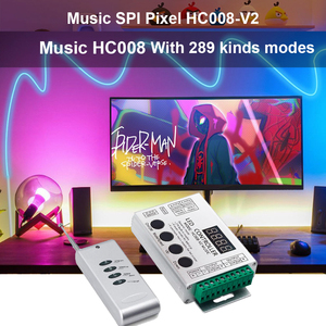 TM1803 TM1809 UCS1903 DC5-24V RFリモート新バージョンHC008フルカラーマジックピクセルSPIワイヤレス音楽リモートコントローラ - Product Image 5