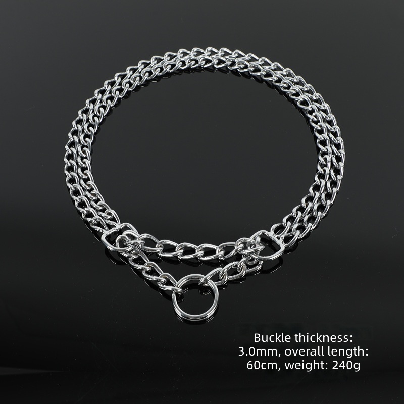 Double-row telescopic chain-30 mm 60 cm