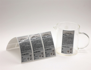 Etiqueta DE SEGURIDAD rastreable a precio de fábrica china Código QR Etiqueta antifalsificación - Product Image 3