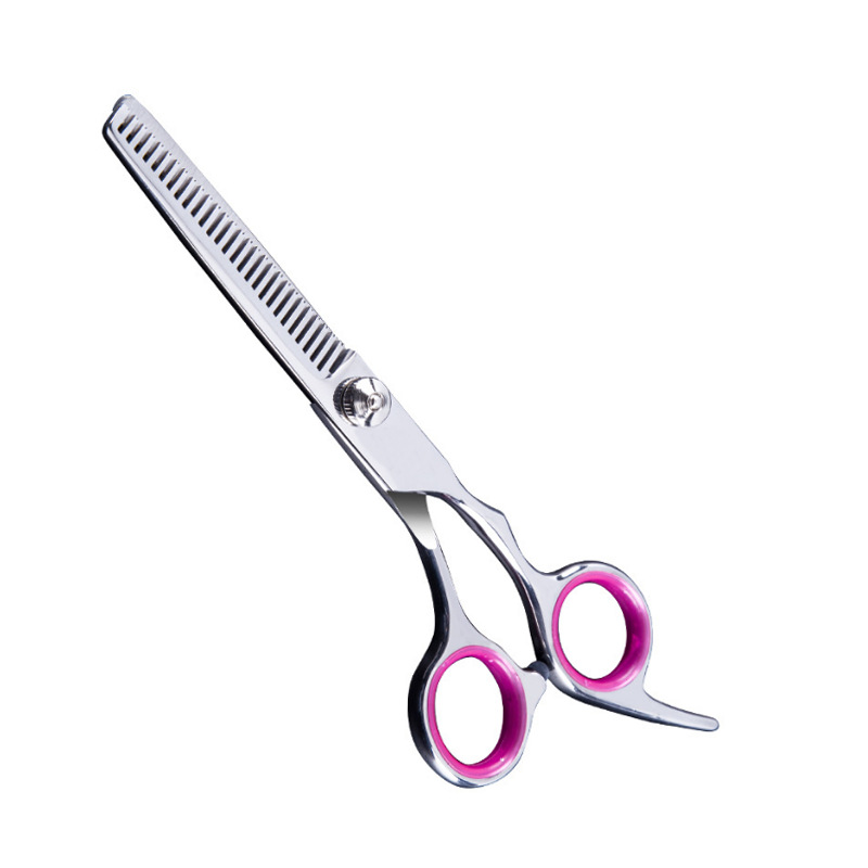 6-inch Tooth Scissors (Pink Finger Ring)