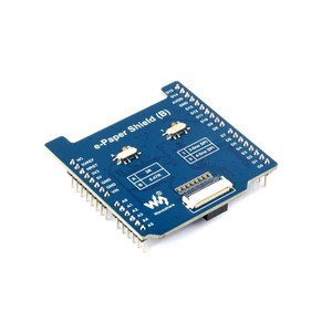 Universal E-Paper Raw Panel <strong>Driver</strong> <strong>Shield</strong> (B) for <strong>Arduino</strong>, Onboard MX25R6435F Flash Chip, Supports Expanding External RAM