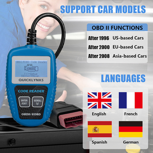 Nueva llegada V311 Obd2 escáner herramienta de diagnóstico Analizador de motor lector de código compatible con 249 tipos de parámetros de operación Ecu