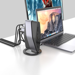 Thunderbolt 3 Dock Oric Station I.mac Type C 8In1 Usb 30 3328 Hdd Displaylink 4K60Hzユニバーサルデュアルマルチモニターサーダーボールド - Product Image 5
