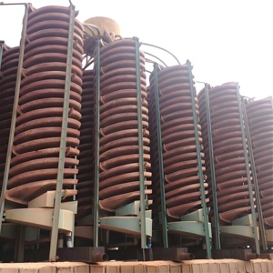 FE LL-2000 Gold <strong>Mining</strong> Equipment Gravity Spiral Chute Separator Concentrator Chromite Tailing <strong>Ore</strong> Separating Process Wash Plant - Product Image 1
