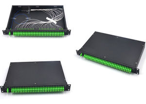 19 Inch 1U 2U Rack Mounted FTTH GPON Fiber PLC Splitter SC APC UPC 1*16 1x32 1*64 for <strong>Telecom</strong> with 4G 3G IP POE <strong>Networks</strong> - Product Image 6