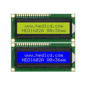 Fabrika satış 2.6 inç 80x36MM 1602 16x2 karakter LCD ekran modülü ile <span class=keywords><strong>SPLC780D</strong></span> AIP3106 paralel Port İngilizce japonca rusça