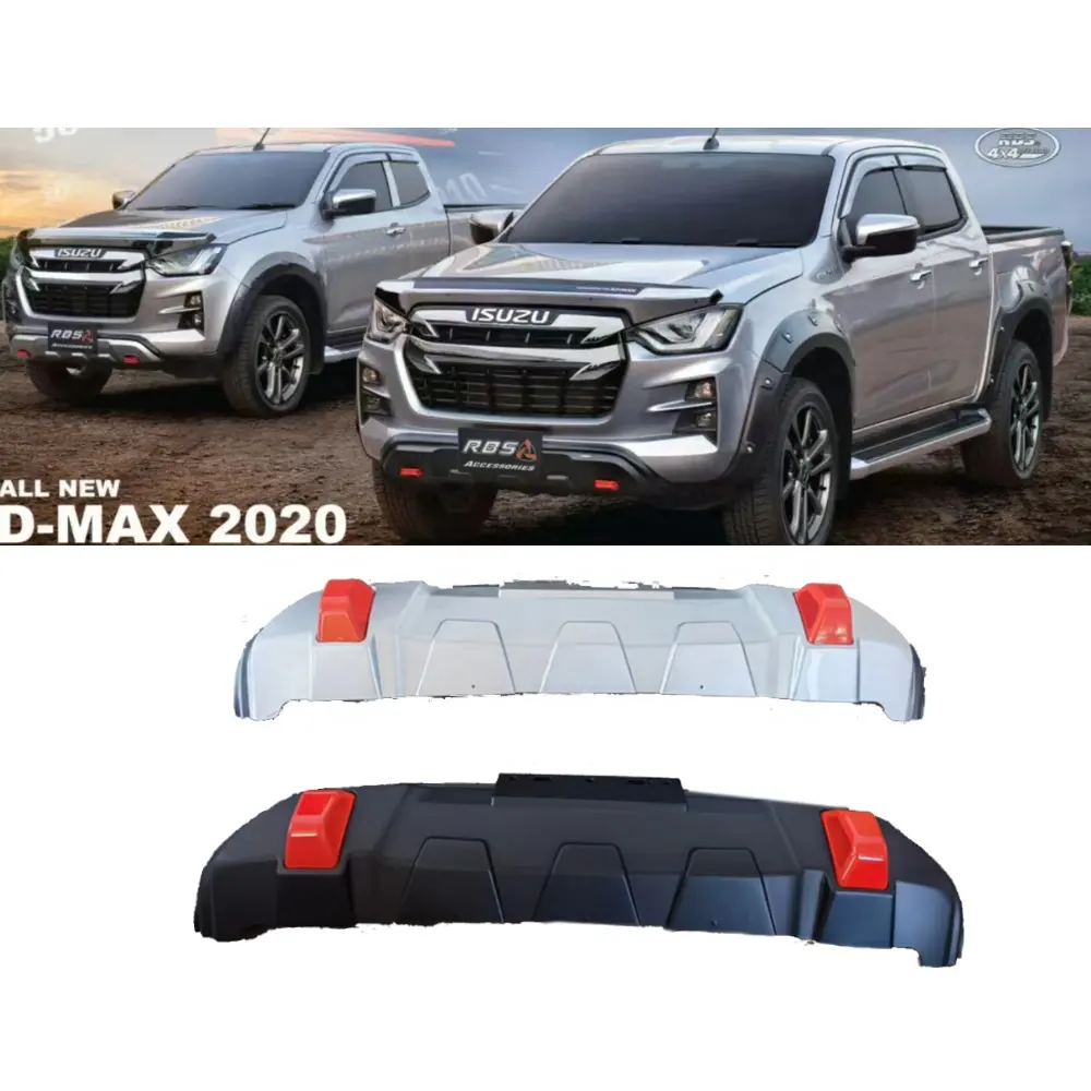 DMAX-Protector de parachoques delantero ABS, para placa de parachoques delantero DMAX 2020 2021