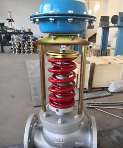 API/ISO/<span class=keywords><strong>CE</strong></span>/ANSI DN40 DN50/PN16 PN25大口径气动调压阀500lb WCB 10英寸蒸汽对接焊接