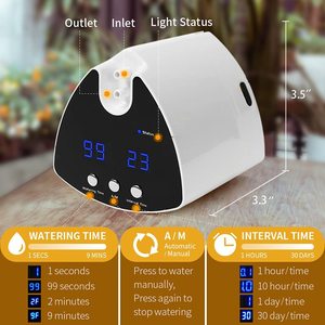 Automatische Tropf bewässerung Kit Wasser geräte Programmierung Wasser Timer Selbst bewässerungs system für Zimmer pflanzen - Product Image 4