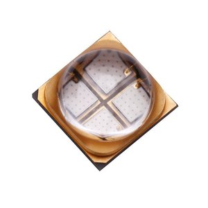 תפוקה גבוהה 60 מעלות 10w אולטרה סגול 365nm 375nm 385nm 390nm 400nm 410nm 5050 uv הוביל עם עדשת <span class=keywords><strong>ray</strong></span>