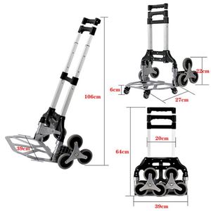 50-70kgs nhiệm vụ trung bình có thể gập lại nhôm nhựa CuộN container bạc tay giỏ đẩy xe đẩy nhiệm vụ ánh sáng tải Giỏ mua hàng 1 bộ - Product Image 3