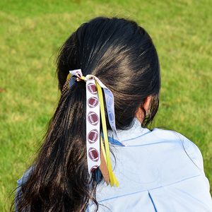 New Ribbon 10yards/cuộn Rugby DIY tóc phụ kiện tóc ban nhạc/quan hệ cung thể thao Rugby loạt in Băng Mỹ bóng đá - Product Image 6