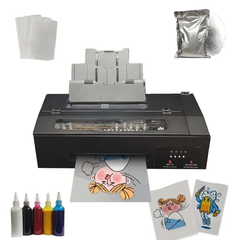 Impresora de transferencia de película PET, máquina de impresión modificada de 30cm, A3 + A3, DTF, L1800, nueva