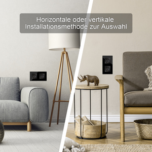 Touchmi品質保証家庭用壁ソケットとスイッチ便利で安全なタッチパネルスイッチ16Aドイツソケット付き