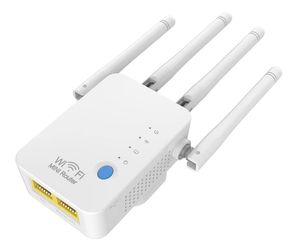 无线WiFi中继器300Mbps 2.4Ghz中继器网络扩展器范围802.11n/b/g路由器信号增强器网络放大器WIFI - Product Image 1