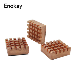 Enokay di alta qualità e di raffreddamento a buon mercato rame puro VGA Ram dissipatore di calore per lampone <span class=keywords><strong>pi</strong></span> <span class=keywords><strong>pi2</strong></span> pi3 modello B