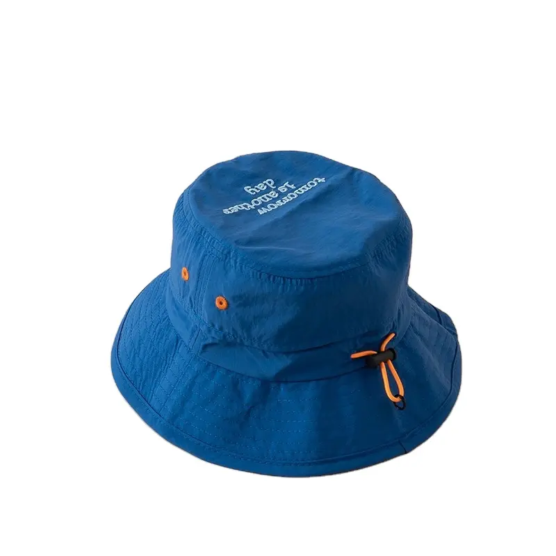 Primavera estate esterno alto livello di aspetto cappello per bambini cappello neutro da pescatore da sole