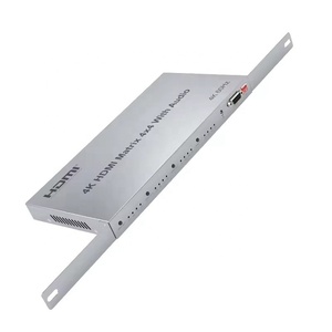 V2.0 4K HDMIマトリックス4X4 EDID対応RS232 HDMIスイッチ4X4マトリックスオーディオ付き - Product Image 1