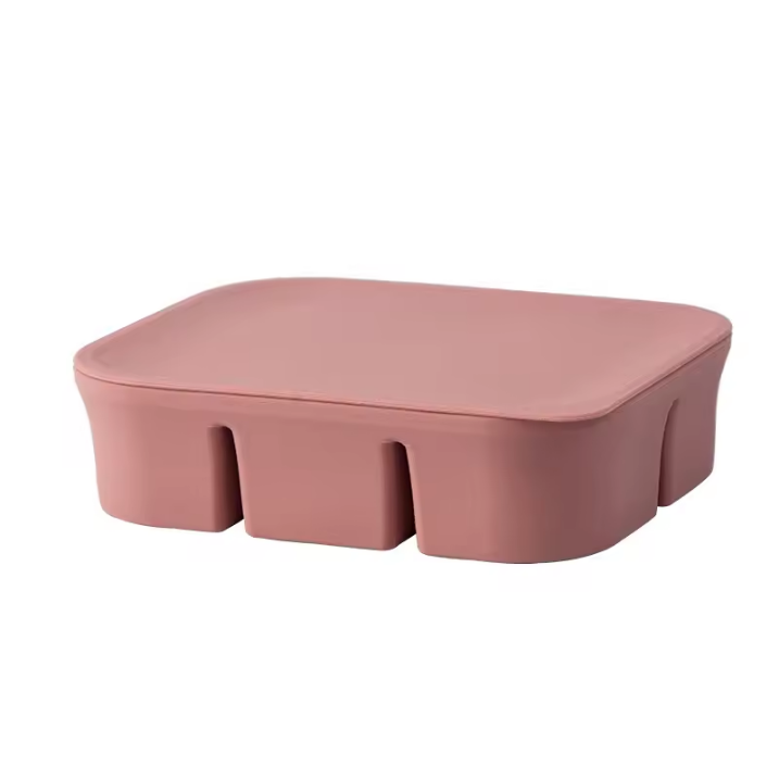 6 Compartments Red