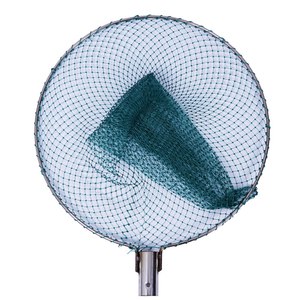 China Factory Price Replacements <strong>Round</strong> Frame Hand Made Nylon Fishing Mesh <strong>Net</strong> Fish Catching Releasing Landing <strong>Net</strong> Head - Product Image 1