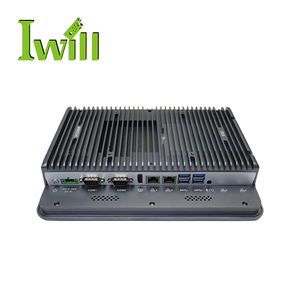 10,1 pulgadas Core I7 10810U Panel industrial sin ventilador de seis núcleos PC DDR4 4USB GPIO HD LCD Win Linux computadora industrial todo en uno - Product Image 6