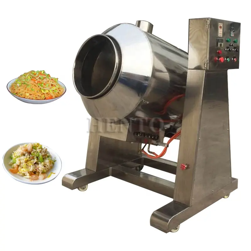 High Productivity Machines For Frying Peanut / Fried Noodles Making Machine / Fried Rice Cooking Machine