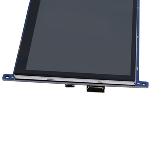 7,0-Zoll-HDMI-Monitor 1024x600 Pixel HD-LCD-Himbeer-Pi-Bildschirm mit Treiber-PCB-Match-Halter für Raspberry Pi 4 & Pi 3 B.