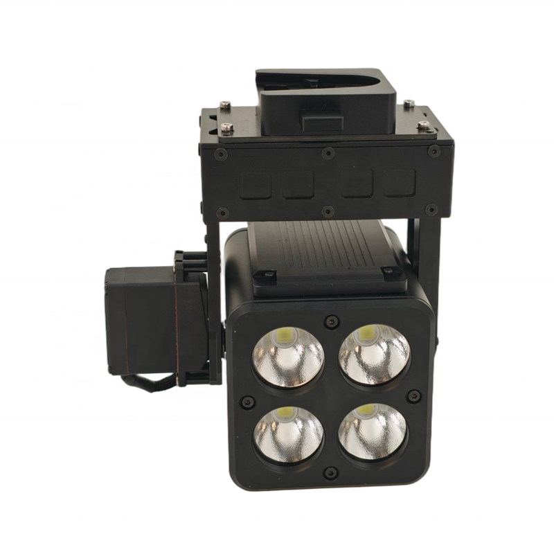 200W 20V-80V DC LED Spotlight with Quick Release Mount