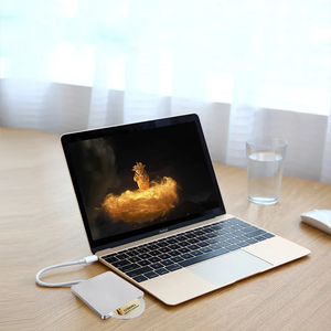 便携式超薄多功能USB 3.0光驱光盘RW适用于笔记本电脑外部DVD驱动器，提高功能 - Product Image 6