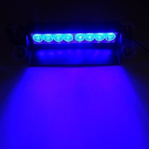 8 LED 12 V çakarlı lamba araba yanıp sönen uyarı acil cam ünitesi 3 modu çakarlı lamba lambası - Product Image 5