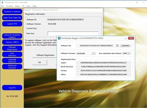 PASSCODE per Techstream v18.00.008 Software di registrazione Keygen strumento di sviluppo originale - Product Image 5