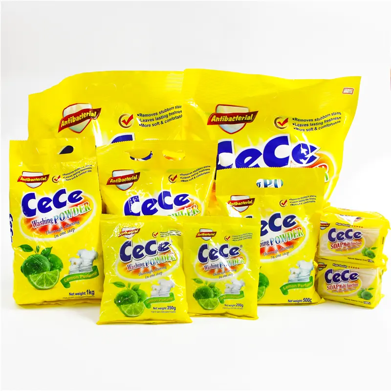 Rich foam high active chemical formula of washing powder detergent wholesale price free design