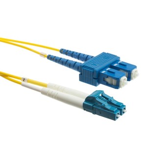 LC UPC至SC UPC双工SM OS2单模跳线3米LSZH 2.0毫米光纤跳线 - Product Image 6