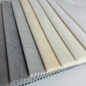 耐撕裂德国天鹅绒工厂定制家用纺织品平纹实心面料 - Product Image 5