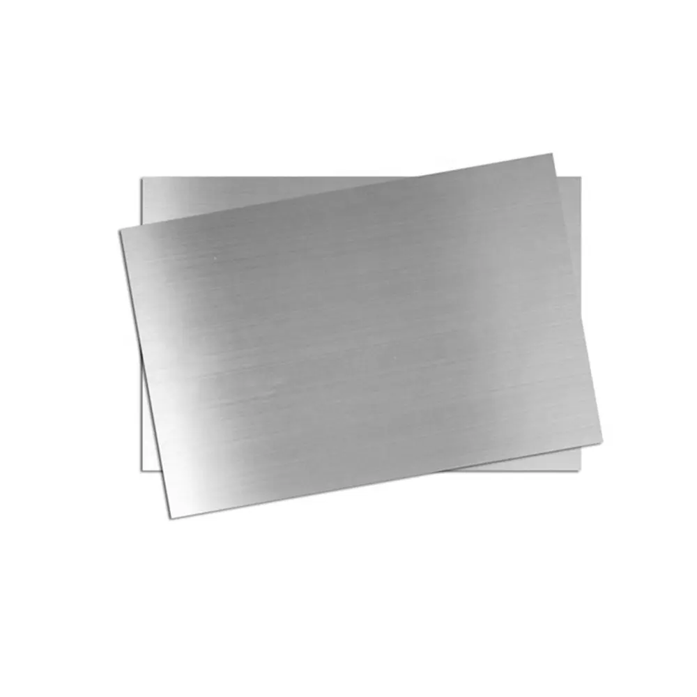 Plaque de planche métallique en acier inoxydable, ligne de cheveux 2B gravés sur mesure, SS 201 304 316 430