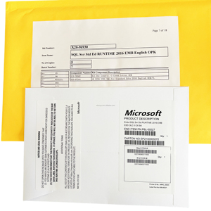 <strong>SQL</strong> Server 2022/2019/2016 Standard Std Lifetime Online Activation <strong>SQL</strong> Server 2019/20222/2016 ENT Enterprise DVD Full Package - Product Image 1