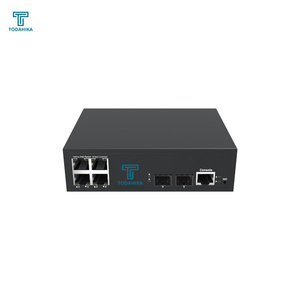 SFP modülü ile 802.3 At/af standart ticari yönetilen Layer2 PoE anahtarı 4 Port 10/100/1000M ile uyumludur - Product Image 4