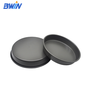 Chảo làm bánh <span class=keywords><strong>pizza</strong></span> sâu lòng hình tròn bằng nhôm đen chống dính, kích thước 6-16 inch - Product Image 2