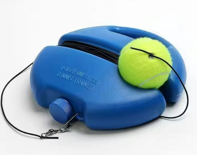 Blue kettle base + 1 tennis ball with string