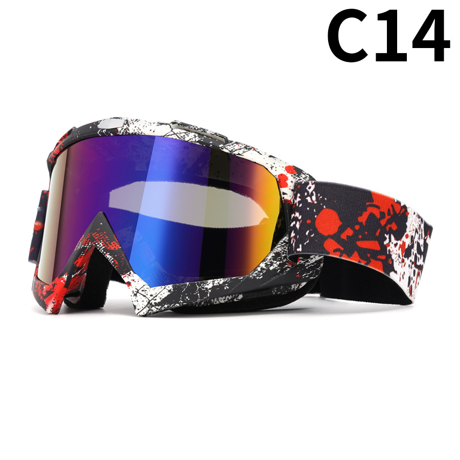 C14 negro rojo blanco-azul