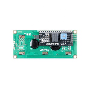 LCD1602 1602 LCD-Modul Blauer Bildschirm 16x2 Zeichen LCD-Anzeige mit seriellem IIC I2C-Schnittstellenadaptermodul für Arduino